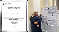 1st Placer in Scientific Poster in Polymer Chemistry
