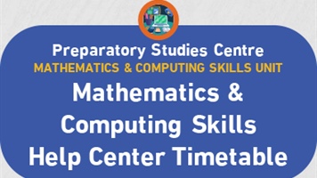 MCS Help center timetable