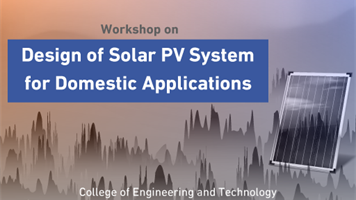 Design of Solar PV System for Domestic Application