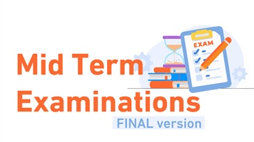Mid Term Examinations- Final Version