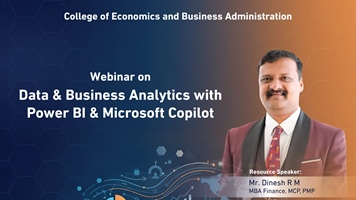 Webinar on Data & Business Analytics with Power BI & Microsoft Copilot