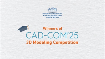 Winners of  CAD-COM'25  3D Modeling Competition