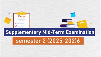 Supplementary Mid-Term Examination semester 2 (2025-202)6