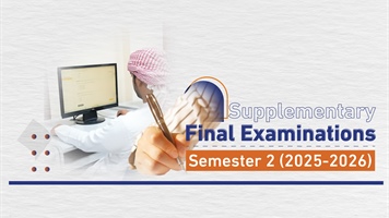 Supplementary   Final Examinations Semester 2 (2025-2026)