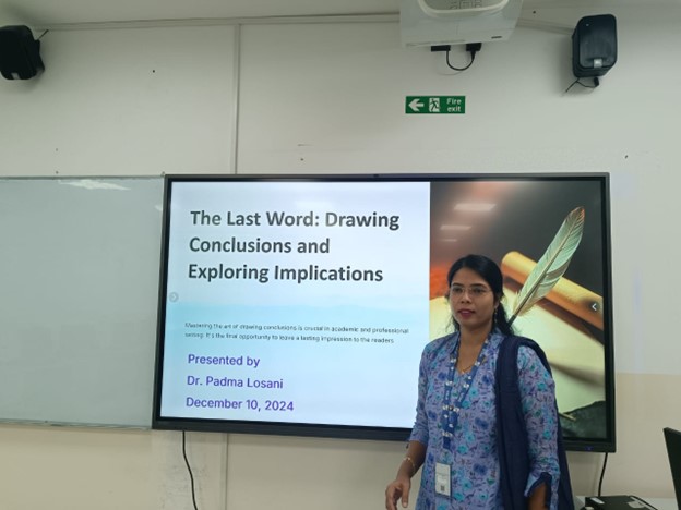 Drawing Conclusions and Exploring Implications