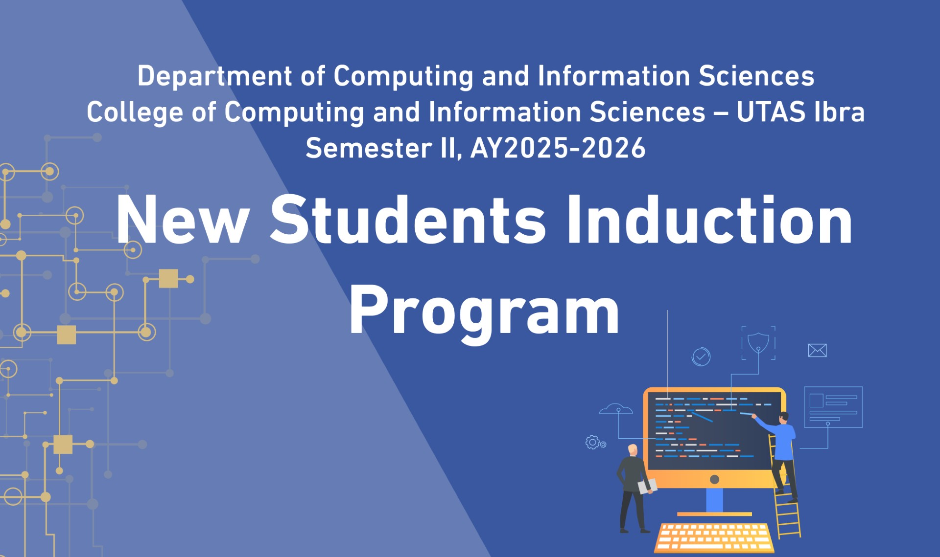 Intraction Program Banner New Students Induction Program