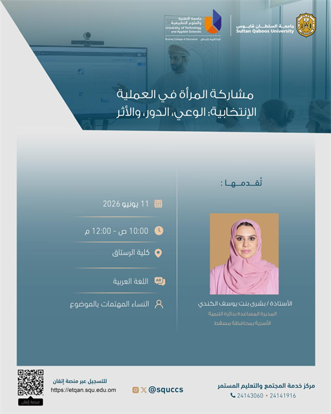 مشاركة المرأة في العملية الانتخابية