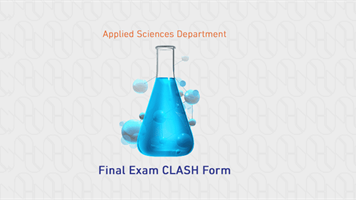 Applied Sciences Final Exam Clash Application (Semester 2, AY 23_24)