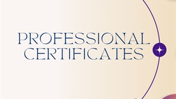 Professional certificate