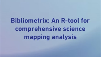 Bibliometrix: An R-tool for comprehensive science mapping analysis