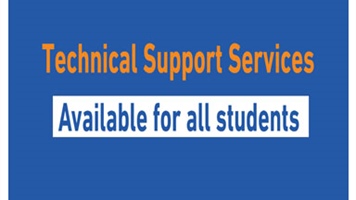 Helpdesk and Technical Support Services Available for all Students