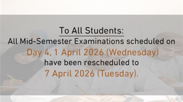 Important Announcement – Mid-Semester Examinations (Day 4)