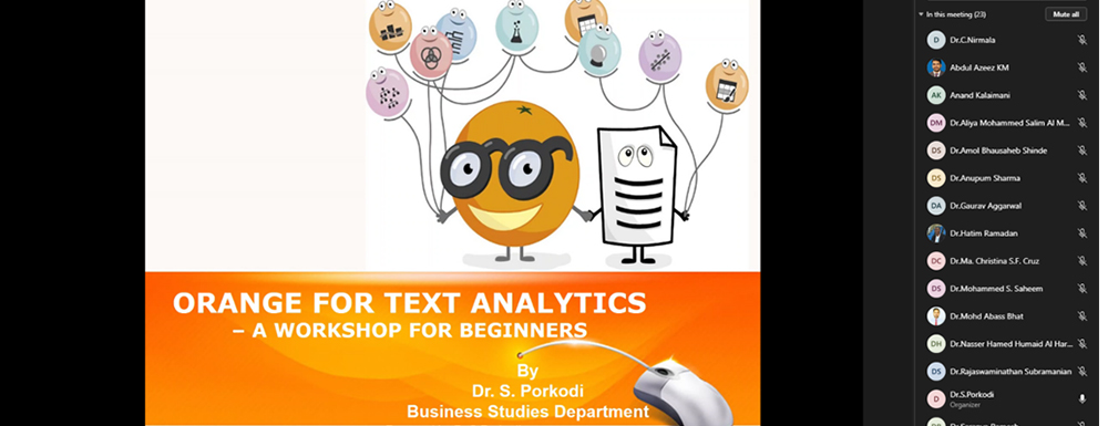 Orange for Text Analytics-A Workshop For Beginners