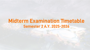 Midterm Examination Timetable Semester 2, A.Y. 2025-2026
