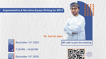 Argumentative & Narrative Essays Writing for GR12