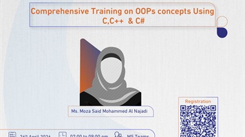 Comprehensive Training on OOPs concepts Using C,C++ & C#