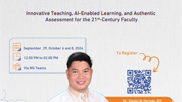 Innovative Teaching, Al-Enabled Learning, and Authentic Assessment for the 21s-Century Faculty