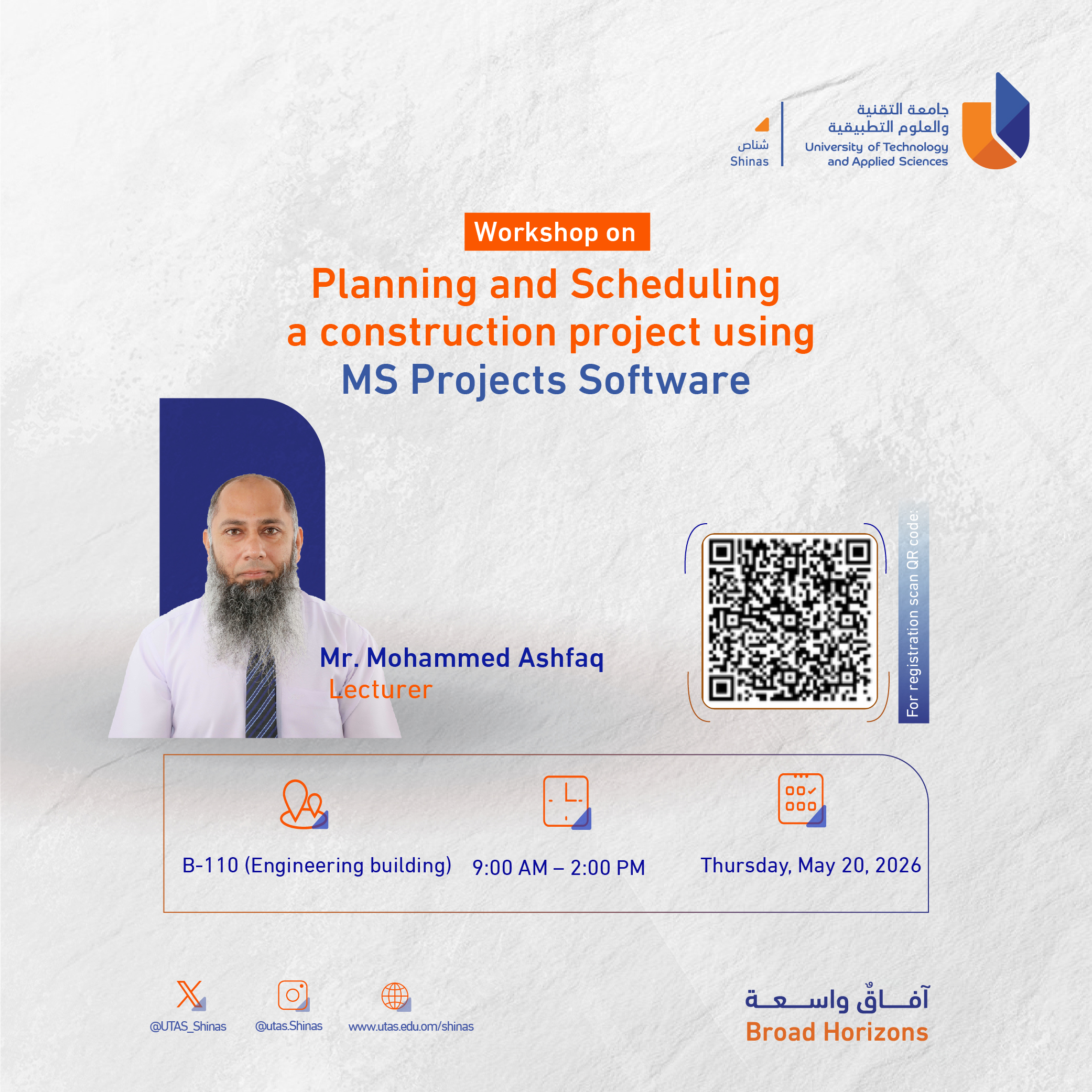 Planning and Scheduling a construction project using MS Projects Software