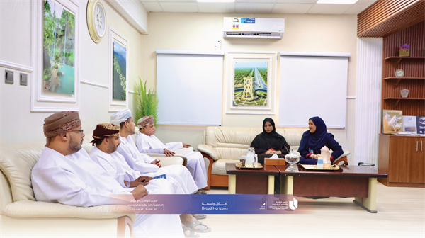 استقبال الدكتورة خلود البلوشي، مساعد عميد كلية الهندسة والتكنولوجيا