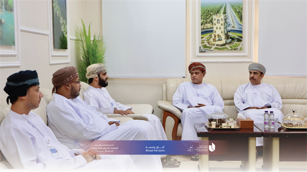 استقبال الدكتور ناصر بن محمد الحَمْر الكثيري، عميد كلية الاقتصاد وإدارة الأعمال