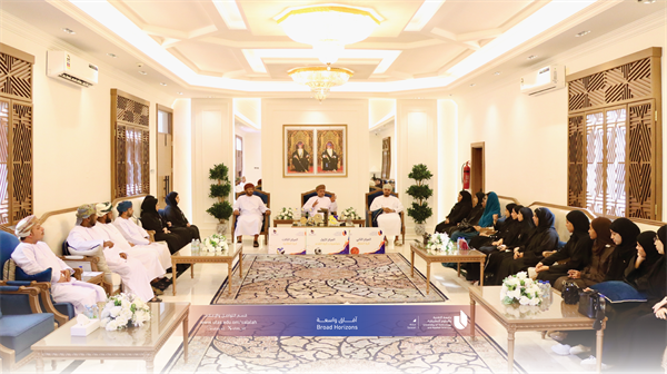 استقبال الفائزات بدرع الإجادة في البطولة الرياضية الحادية والعشرين لطالبات الجامعة