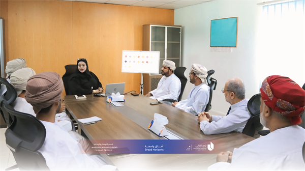 استقبال ممثلين عن الكلية المهنية بصلالة