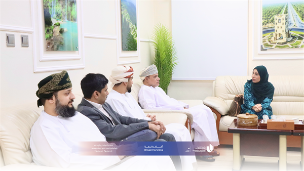 استقبال ممثلو دائرة الجودة من رئاسة جامعة التقنية والعلوم التطبيقية