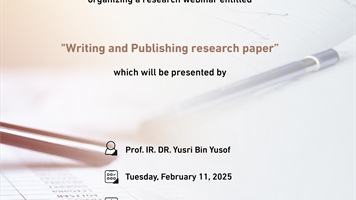 Writing and Publishing research paper workshop