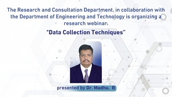 Research Webinar. 