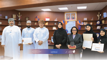 تكريم فريق المناظرات من مركز الدراسات التحضيرية