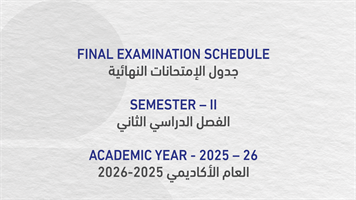 Final Exam