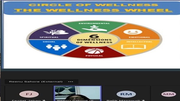 An online training Session “The Sound of Silence”