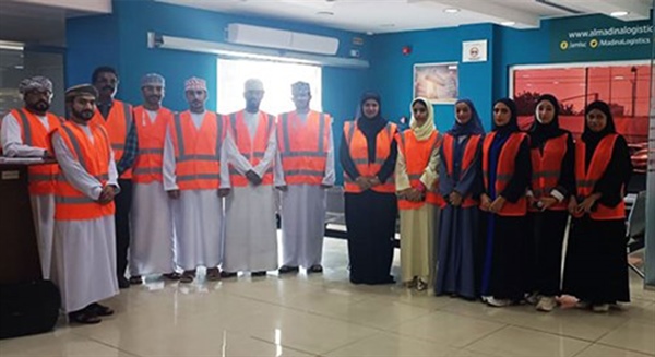 Supply Chain Management Students Visit Al Madina Logistics